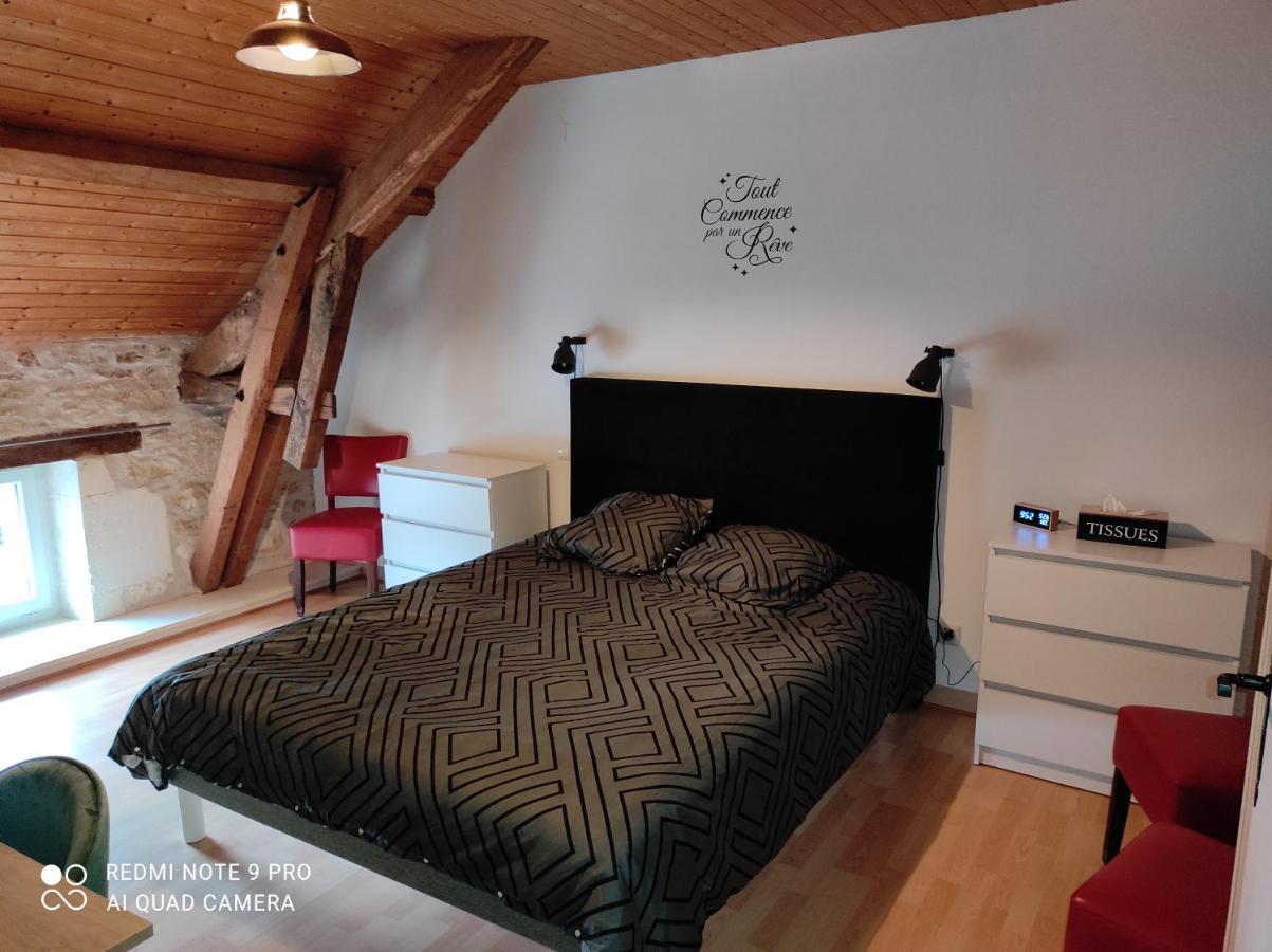 Bed and Breakfast L'Entre Deux Vignes Brizambourg Exterior foto